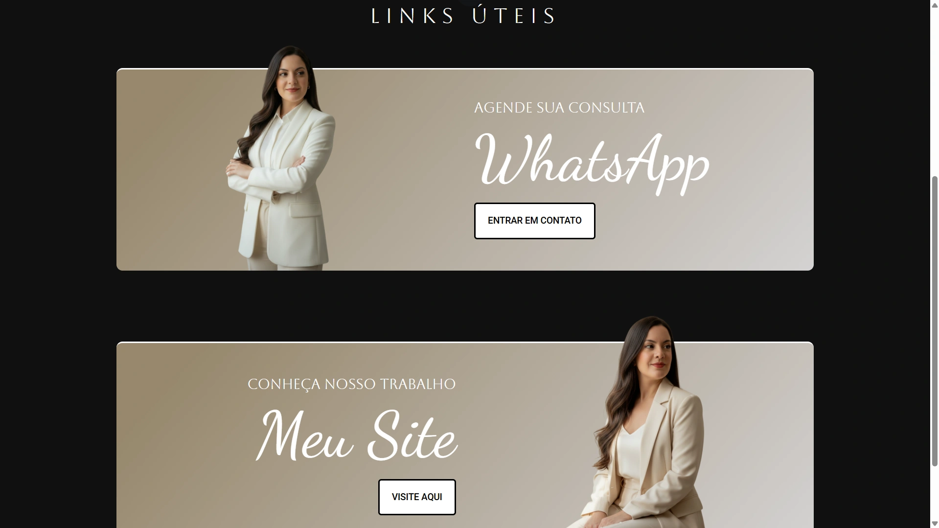 Landing Page - Links Dra. Hirisdiane