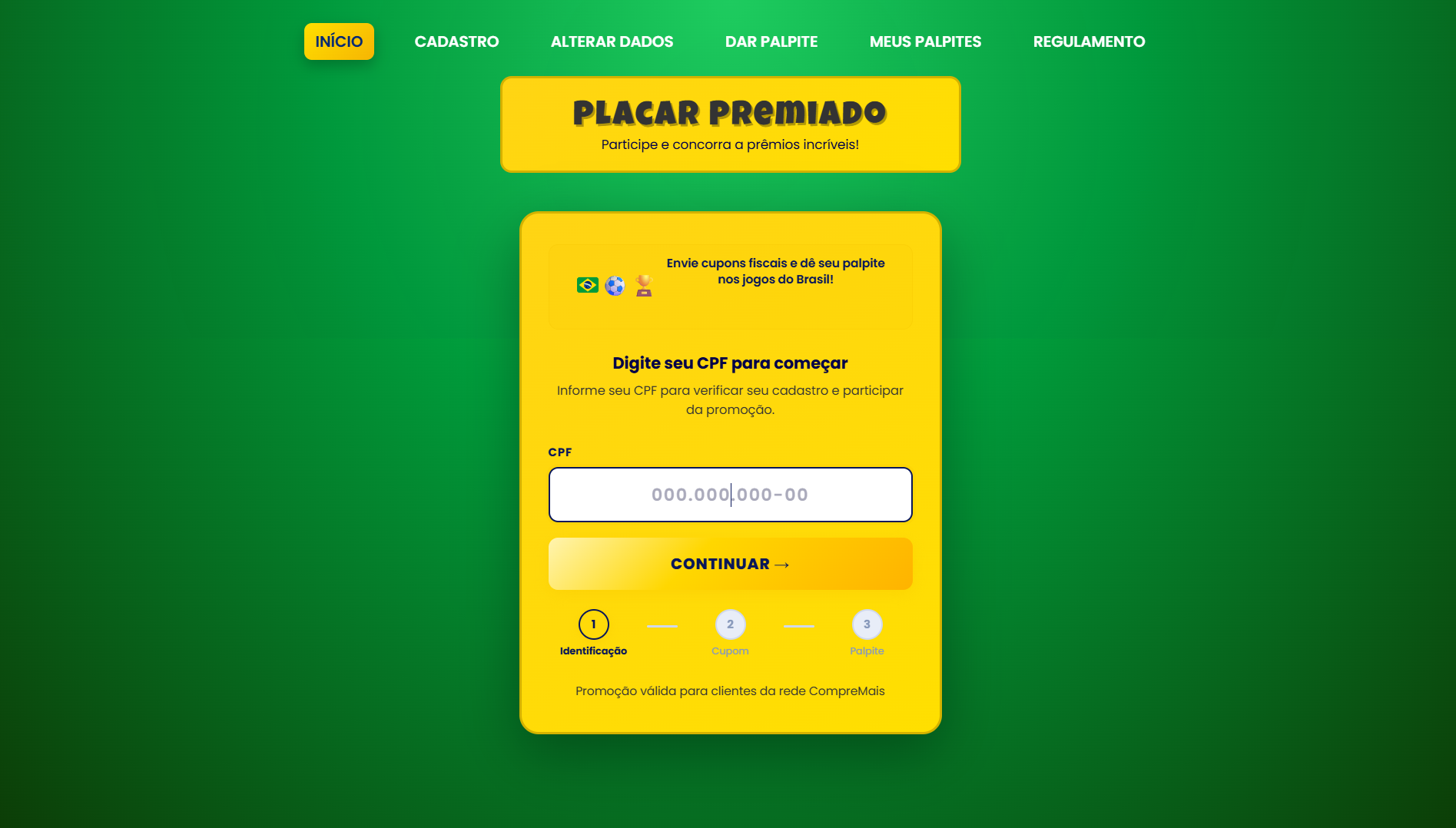 Placar Premiado CompreMais